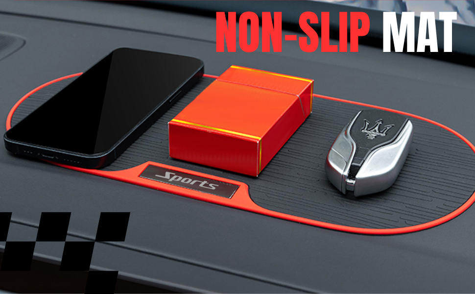 Car Dashboard Anti-Slip Mat | DashGrip- Plus Round