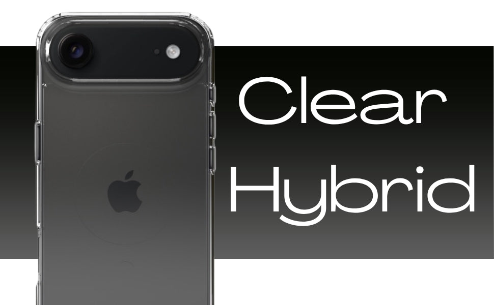 iPhone 17 Air Back Cover Case | Clear Hybrid - Clear