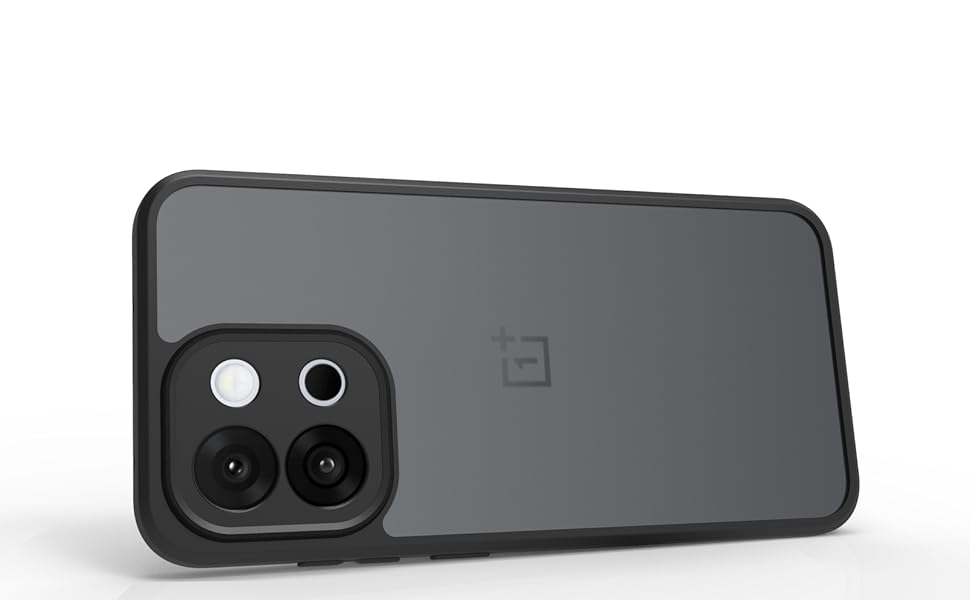 OnePlus 13s Back Cover Case | Sleek Hybrid - Matte Black