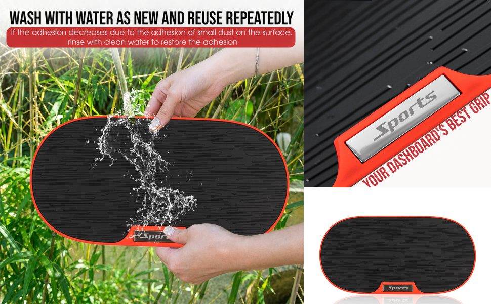 Car Dashboard Anti-Slip Mat | DashGrip- Plus Round
