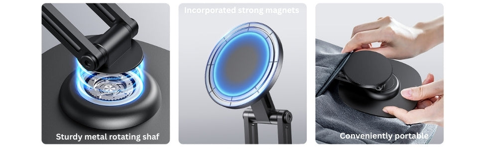 Magnetic Phone Stand | Phantom - Black