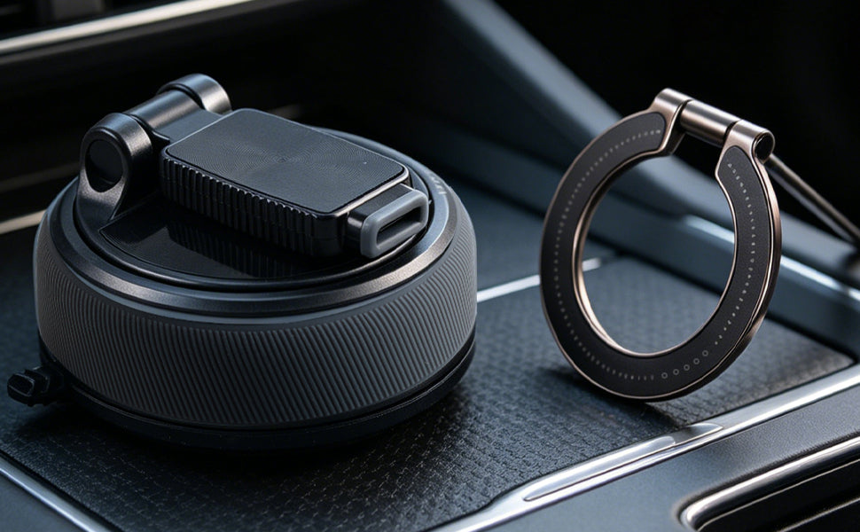 Magnetic Phone Mount Detachable | Orange