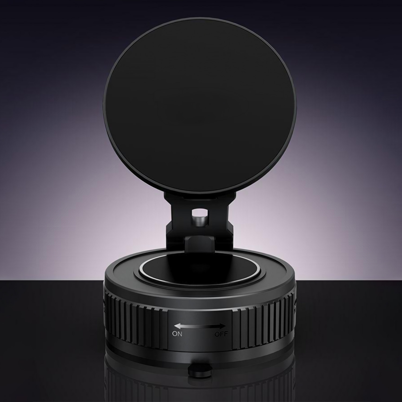 Magnetic Phone Holder | Adjustable Foldable Mount - AstroNexus Black