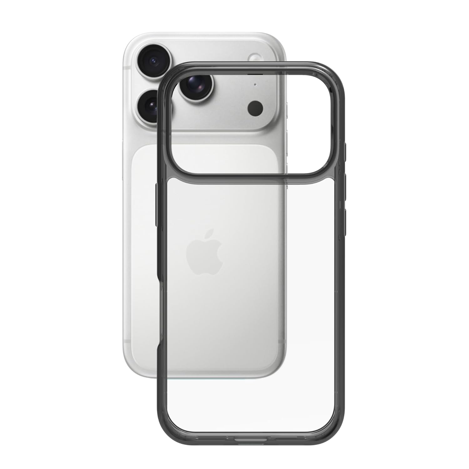 iPhone 17  Pro Back Cover Case | Clear Hybrid - Clear Smoke