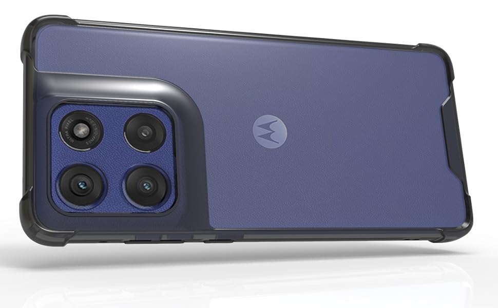 Motorola Edge 60 Stylus 5G Back Cover Case | Clear Hybrid - Clear