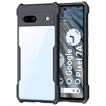 Google Pixel 7A Back Cover Case |  XUNDD  - Clear Black
