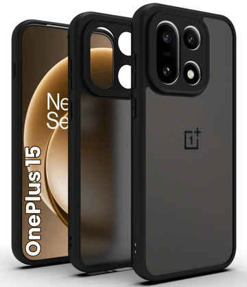 OnePlus 15 5G Back Cover Case | Sleek Hybrid - Matte Black