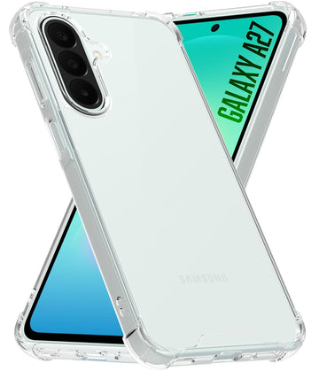 Samsung Galaxy A27 Back Cover Case | Clear Hybrid - Clear