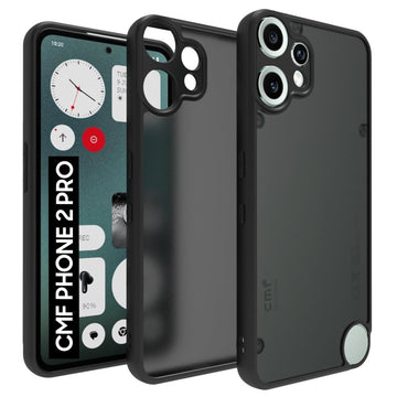 CMF Phone 2 Pro 5G Back Cover Case | Sleek Hybrid - Matte Black