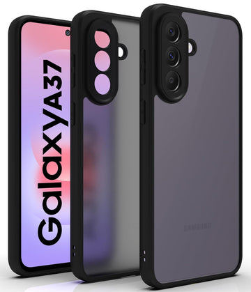 Samsung Galaxy A37 5G Back Cover Case | Sleek Hybrid - Matte Black