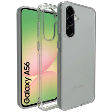 Samsung Galaxy A56 5G Back Cover Case | Clear Hybrid - Clear