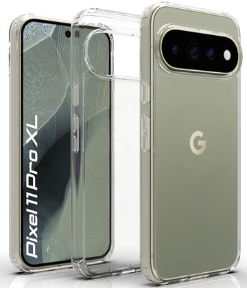 Google Pixel 11 Pro XL Back Cover Case | Clear Hybrid - Clear