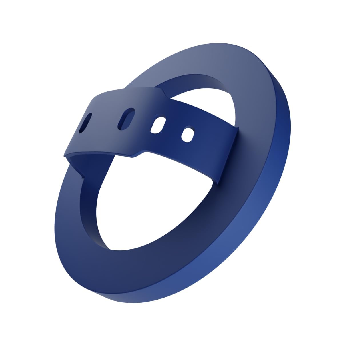 MagSafe Silicone Phone Grip | Magnetic Finger Loop - Silcy Blue