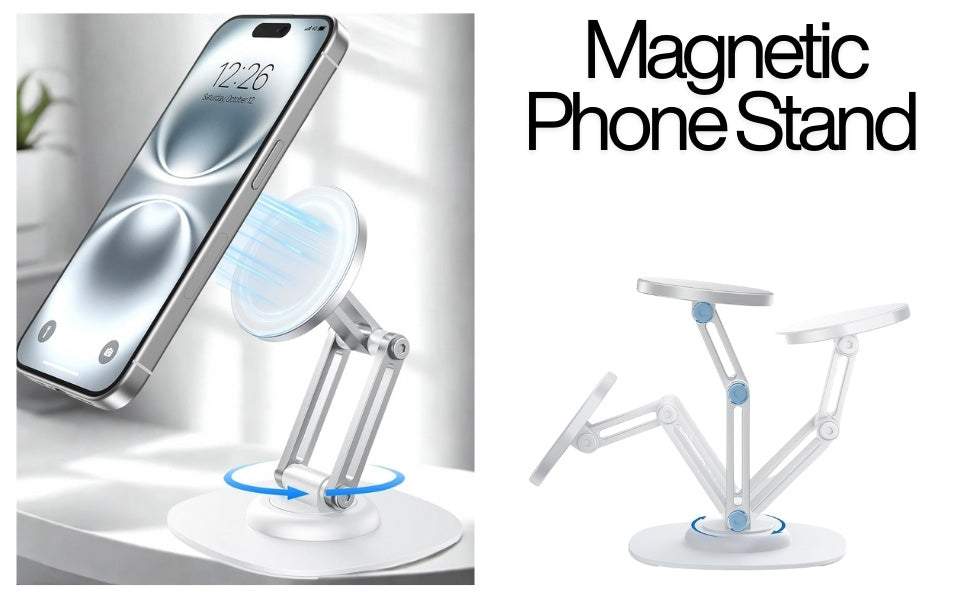 Magnetic Phone Stand | Phantom - White