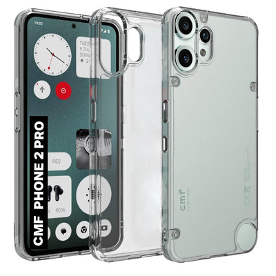 CMF Phone 2 Pro 5G Back Cover Case | Clear Hybrid- Clear