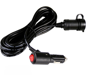 Car Cigarette Lighter Extension Cable | 3M with Switch & 15A Fuse