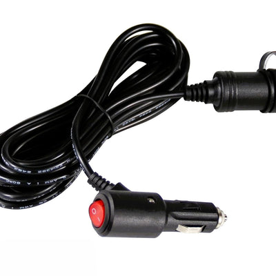 Car Cigarette Lighter Extension Cable | 3M with Switch & 15A Fuse