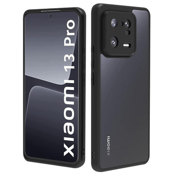 Xiaomi 13 Pro Back Cover Case | Sleek Hybrid - Matte Black