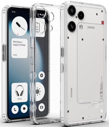 Nothing Phone 3a Lite 5G Back Cover Case | Clear Hybrid - Clear