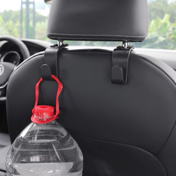 Car Headrest Hooks | Universal Back Seat Hanger for Bags & Accessories - Pack of 2