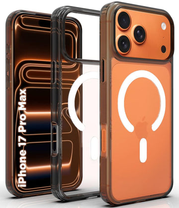 iPhone 17 Pro Max Back Cover Case | Clear Hybrid - Clear Magnetic