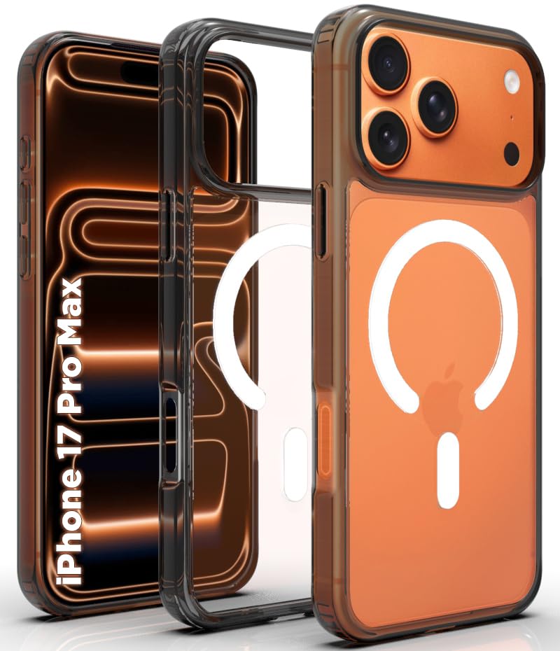 iPhone 17 Pro Max Back Cover Case | Clear Hybrid - Clear Magnetic