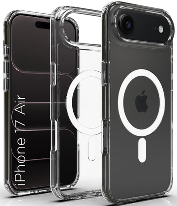 iPhone 17 Air/iPhone Air Back Cover Case | Clear Hybrid - Clear
