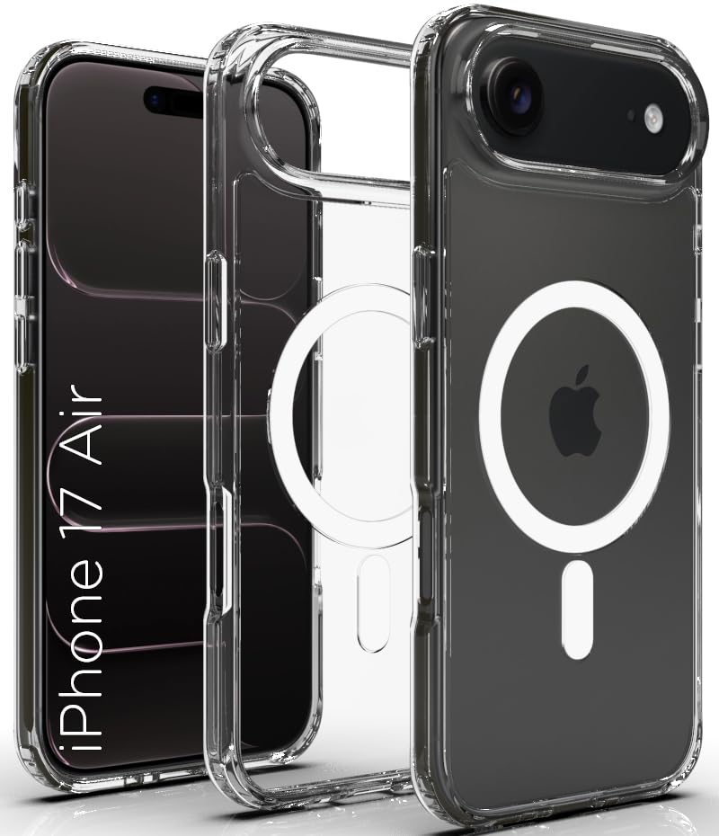 iPhone 17 Air/iPhone Air Back Cover Case | Clear Hybrid - Clear