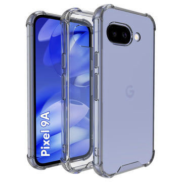 Google Pixel 9a Back Cover Case | Clear Hybrid - Clear