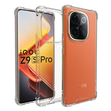 iQOO Z9s Pro/ Vivo T3 Pro Back Cover Case | Sleek Hybrid - Clear