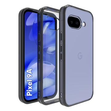 Google Pixel 9a Back Cover Case | Clear Hybrid - Clear Smoke