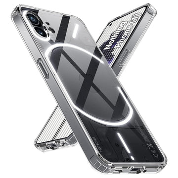 Nothing Phone 1 Back Cover Case | Clear Hybrid - Clear Magnetic