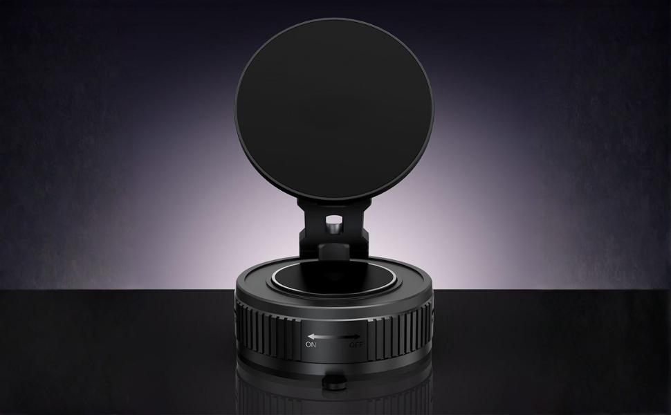 Magnetic Phone Holder | Adjustable Foldable Mount - AstroNexus Black