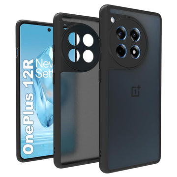 OnePlus 12R Back Cover Case | Sleek Hybrid - Matte Black