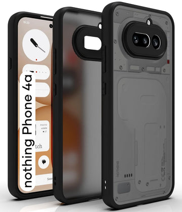 Nothing Phone 4a 5G Back Cover Case | Sleek Hybrid - Matte Black