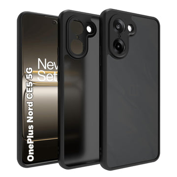 OnePlus Nord CE 5 5G Back Cover Case | Sleek Hybrid - Matte Black