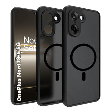 OnePlus Nord CE5 / Nord CE 5 5G Back Cover Case | Sleek Hybrid - Matte Black Magnetic