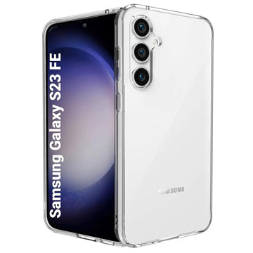 Samsung Galaxy S23 FE Back Cover Case | Clear Hybrid - Clear