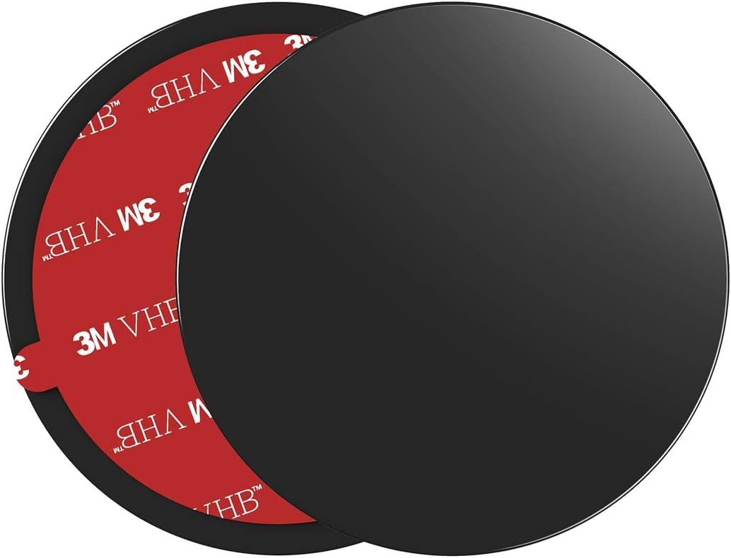 Dashboard Mounting Disk | Sticky Pad for Suction Holders (Pack of 2)