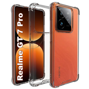 Realme GT 7 Pro Back Cover Case | Clear Hybrid - Clear