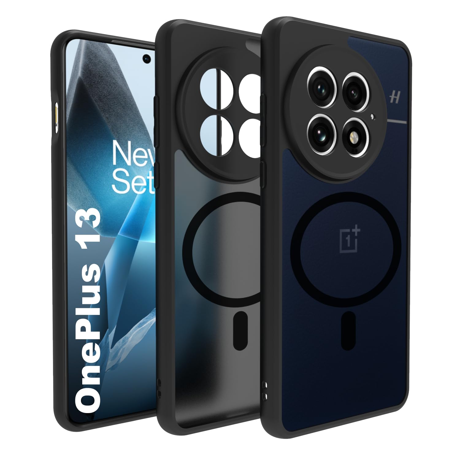 OnePlus 13 5G Back Cover Case | Sleek Hybrid - Matte Black