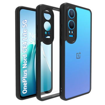 OnePlus Nord CE 4 Lite 5G Back Cover Case | Sleek Hybrid - Clear