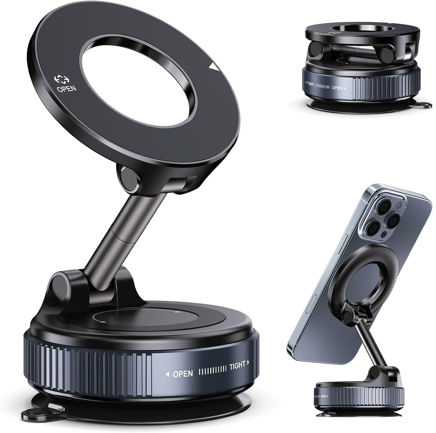 Magnetic Phone Holder | AstroMax - Black