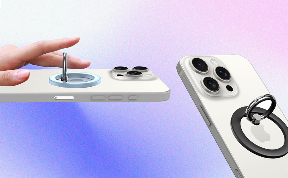 MagSafe Phone Grip & Stand | 2-in-1 Ring Holder - Blue