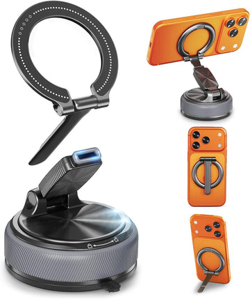 Magnetic Phone Mount Detachable | Black