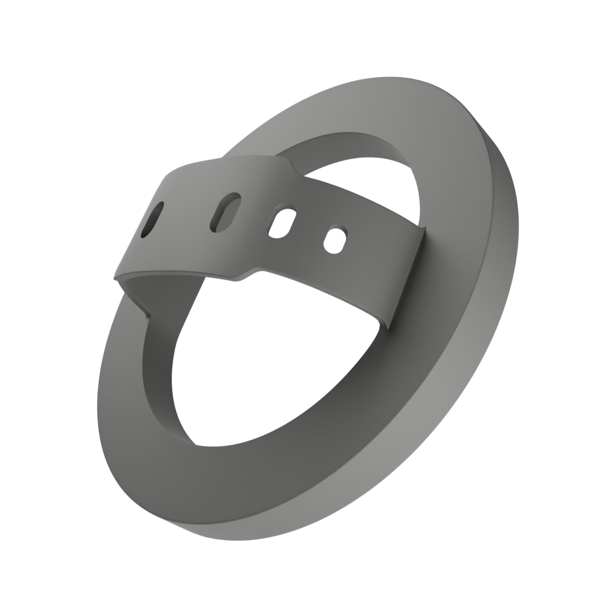 MagSafe Silicone Phone Grip | Finger Loop Holder - Silcy Grey