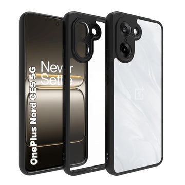 OnePlus Nord CE5 / Nord CE 5 5G Back Cover Case | Clear Hybrid - Clear