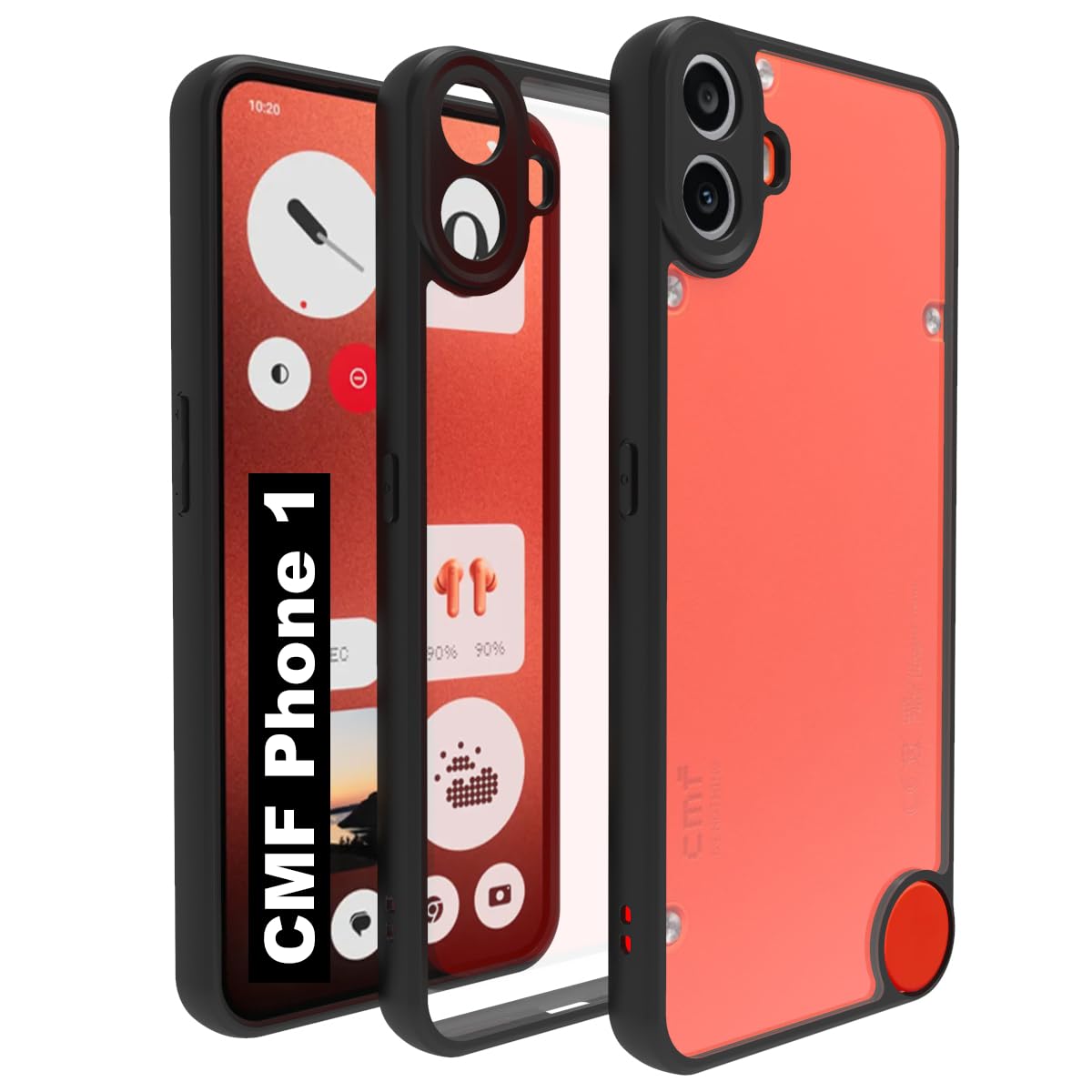CMF Phone 1 Back Cover Case | Sleek Hybrid - Clear