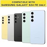 Samsung Galaxy S24 FE Back Cover Case | Sleek Hybrid- Clear