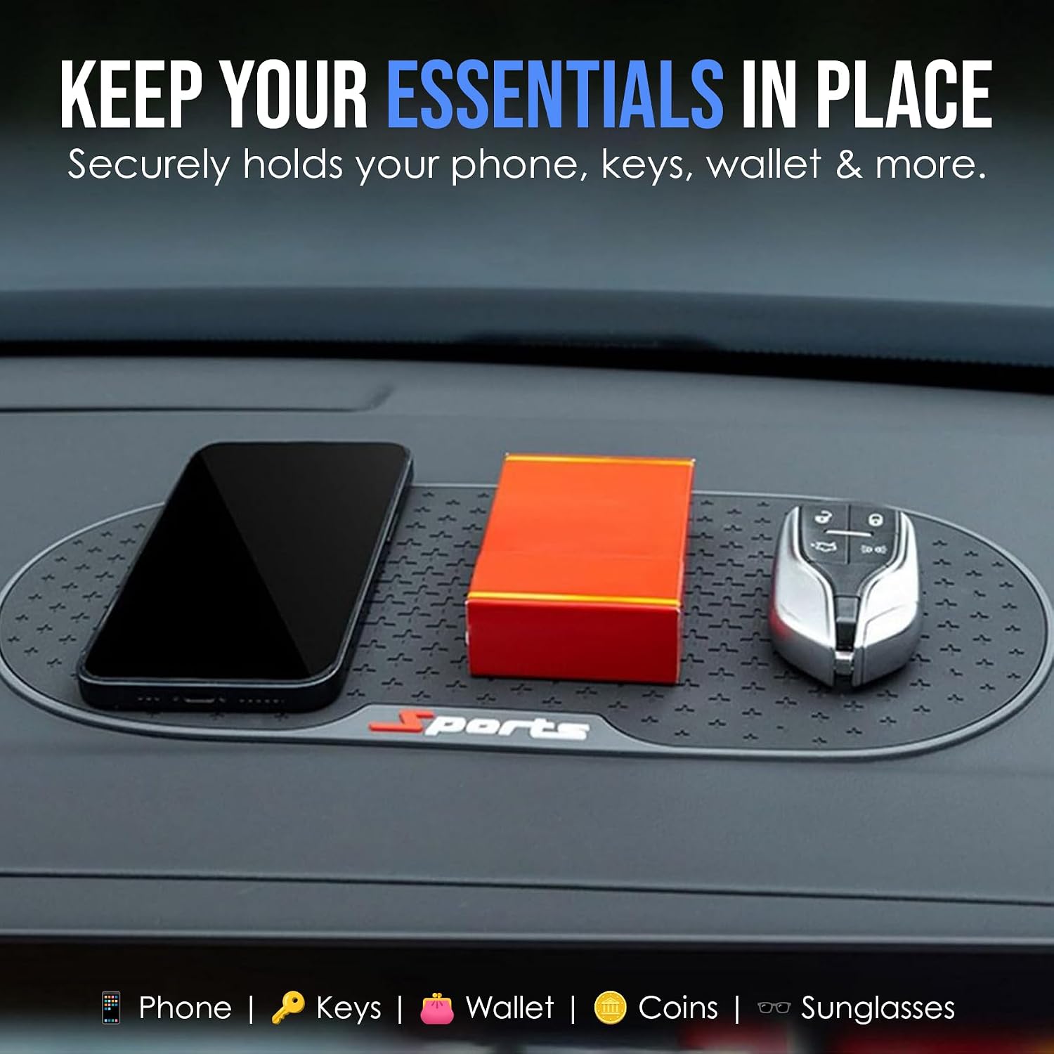 Car Dashboard Anti-Slip Mat | DashGrip - Essential